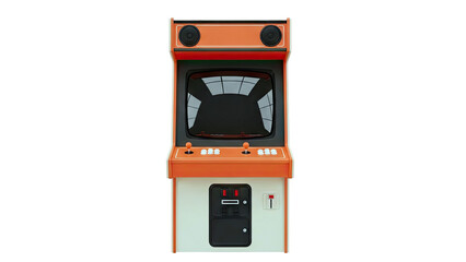 Retro Arcade Game Machine