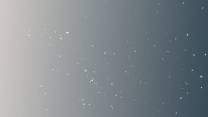 Winter freeze snowflake motion of white snow coming down, isolated on black background. Blurred snowfall texture overlays