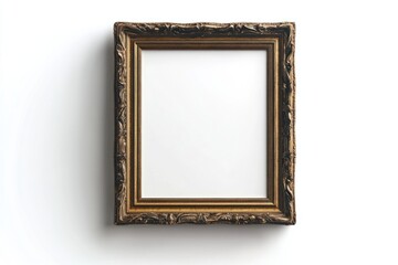 Rectangle vintage picture framed mockup art rectangular decorative.