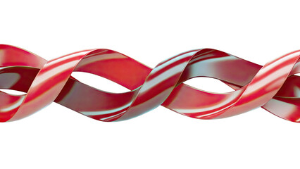 Abstract Red Swirl
