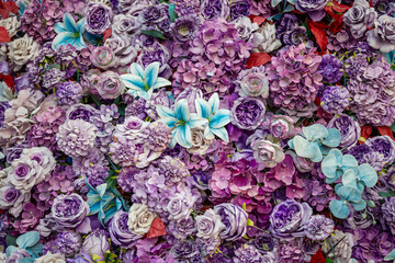 beautiful flower decoration for flora background.