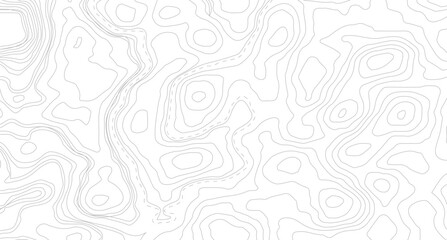 Obraz premium Topography background. Vector banner. Topography map background. Topographic map background. geographic line map with elevation assignments. 