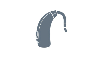 Hearing Aid Icon, Medical Device for Hearing Loss