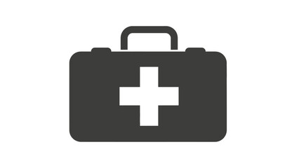 First Aid Kit Icon - Medical Emergency Equipment Symbol