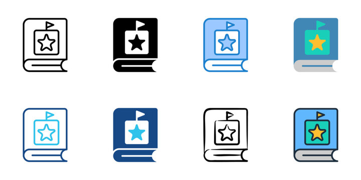 Super PACs icons set multiple style collection. Editable stroke 
