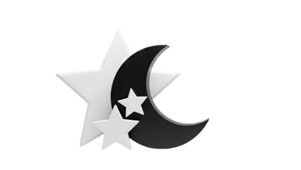 Moon and Stars Icon