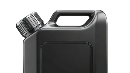 Black Jerrycan with Screw Cap