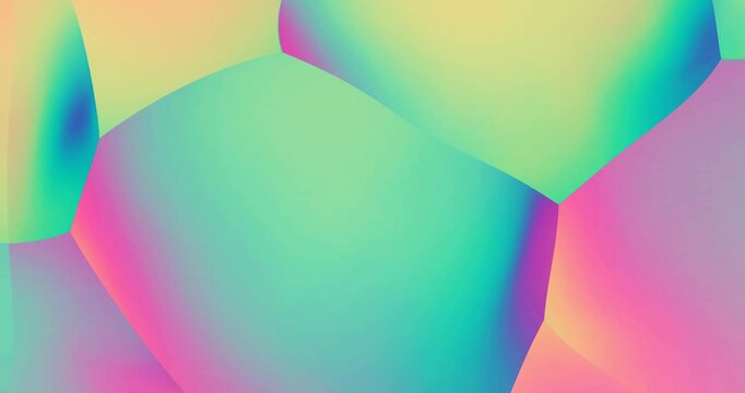 Abstract background with pearlescent soft bubbles balls