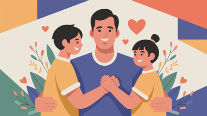 Obraz premium father day design vector 