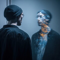 Reflection of Self in Mirror: Exploring Identity and Perception