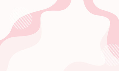 Soft pastel pink abstract wave background vector, pink feminine wallpaper, suitable for beauty products, sale banners, templates, business ads, pages, events, web, and more