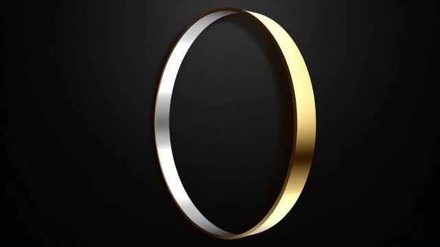 gold ring frame