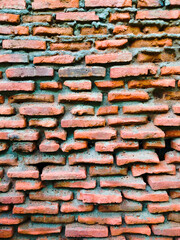 Old worn brick wall, perfect for abstract background