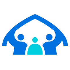 House child care logo template