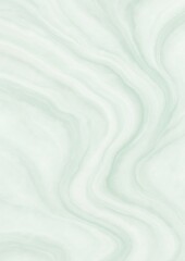 Obraz premium Elegant abstract mint waves design