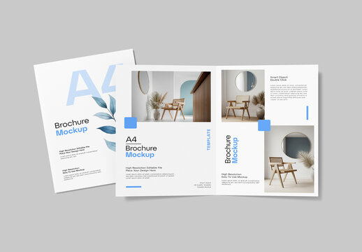 A4 Brochure Mockup