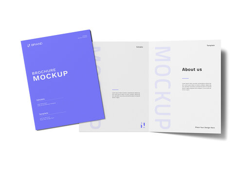 Editable Brochure Mockup