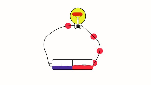 battery-operated lamp system. suitable for children's illustrations