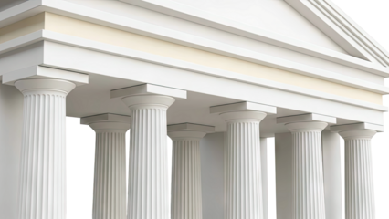 Classical Greek Architecture: Doric Columns and Pediment