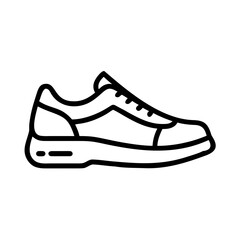 Shoes sneaker cartoon vector icon, set of sneakers design vectors isolated, full color sneaker template flat design