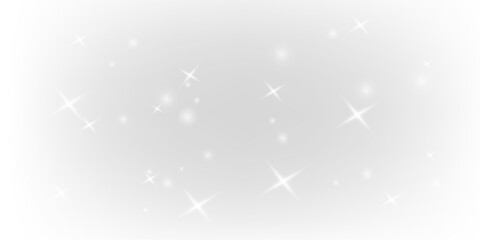 A soft wave of white dust floats through the air, sparkling with subtle highlights. Perfect for fantasy and ethereal designs. PNG