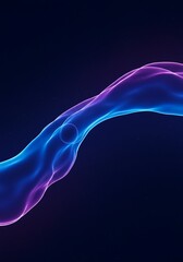 Seamless deep blue and purple abstract digital fluid background creating an immersive environment with energy and flow, purple, modern, curve