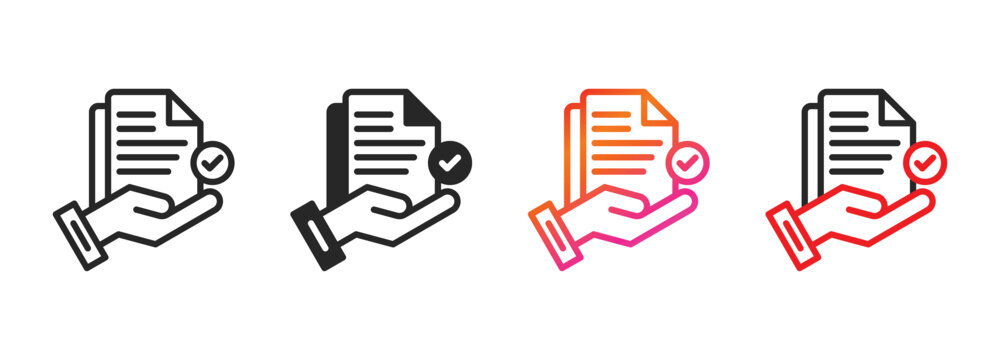 proposal icon collection with multiple styles