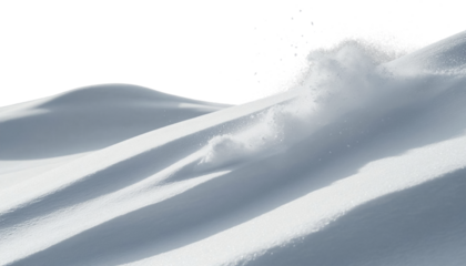 Snowdrift texture seamless winter snow pile PNG