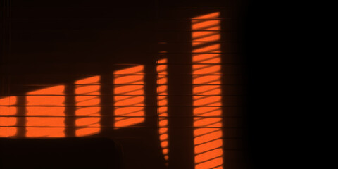 Minimalist Shadow Warm Light Background