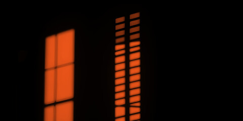 Minimalist Shadow Warm Light Background