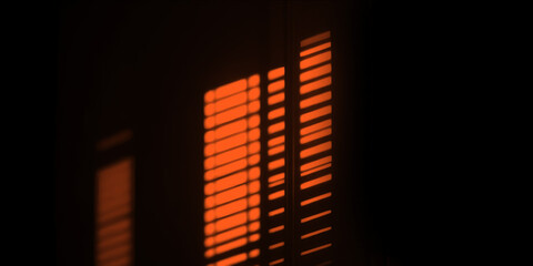 Minimalist Shadow Warm Light Background