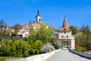 Most gate, town Stribro, Czech republic