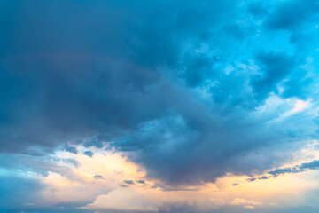 Twilight Meets the Stormy Sky