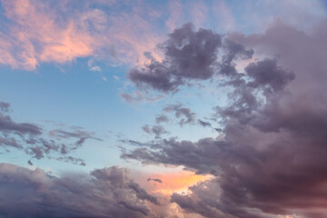 Twilight Meets the Stormy Sky