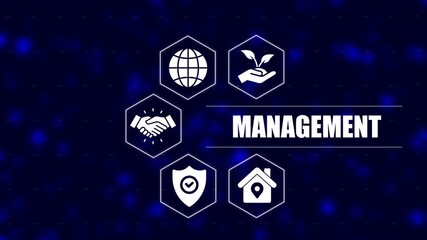 Business Management Concepts Global Sustainability Partnership Security Location