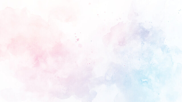 Delicate watercolor botanical digital paper floral background in soft pink blush tones