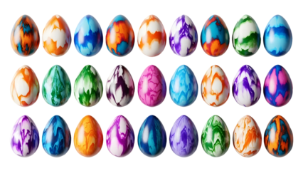 Easter egg nail art