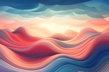 A surreal abstract background created by an AI algorithm.