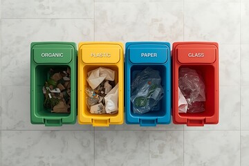 Generative AI Recycling Bins for Waste Segregation and Sustainability
