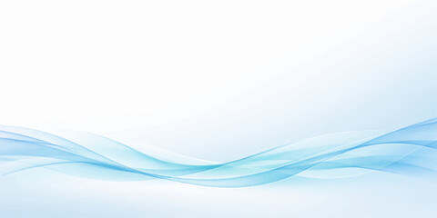 Smooth flowing blue wave lines create a digital abstract background with motion and light curves for a modern web wallpaper designSmooth flowing blue wave lines create a digital abstract background wi