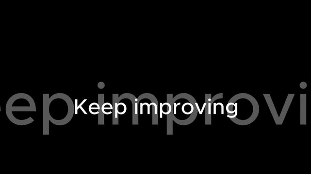A strong encouragement to pursue continuous personal and professional development.