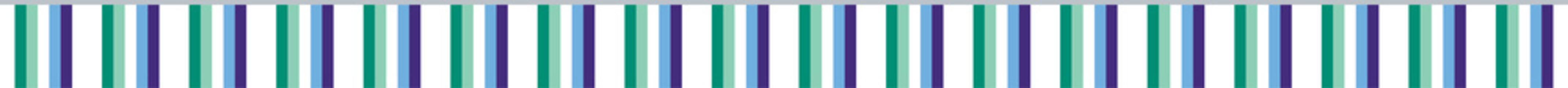  Green, white, blue and purple colored party bunting, as the colors of the gay man flag. LGBTQI concept. Flat design illustration.