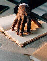 Quiet Focus Before Meeting