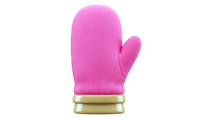 Pink Mitten