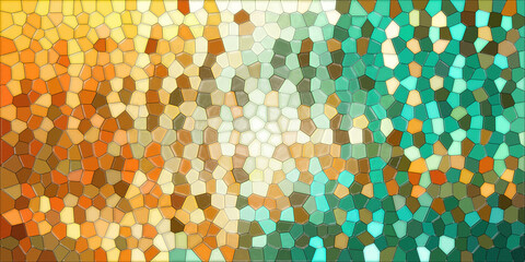 Minimalist Stained Glass Background