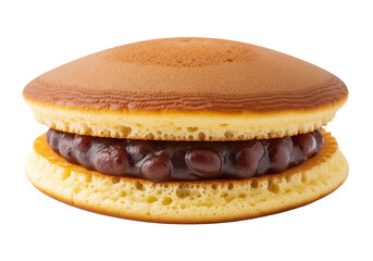 Traditional Japanese Dorayaki with Red Bean Filling