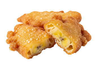 Crispy Fried Banana Pie with Filling
