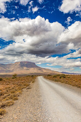 Fototapeta premium View of Arid desert landscape in the Karoo