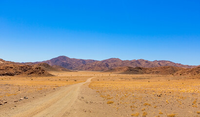 Naklejka premium Arid landscape in the Richtersveld National Park