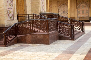 Suzuk Ota Complex, Tashkent, Uzbekistan. A historical, religious, and architectural complex. A tourist attraction.